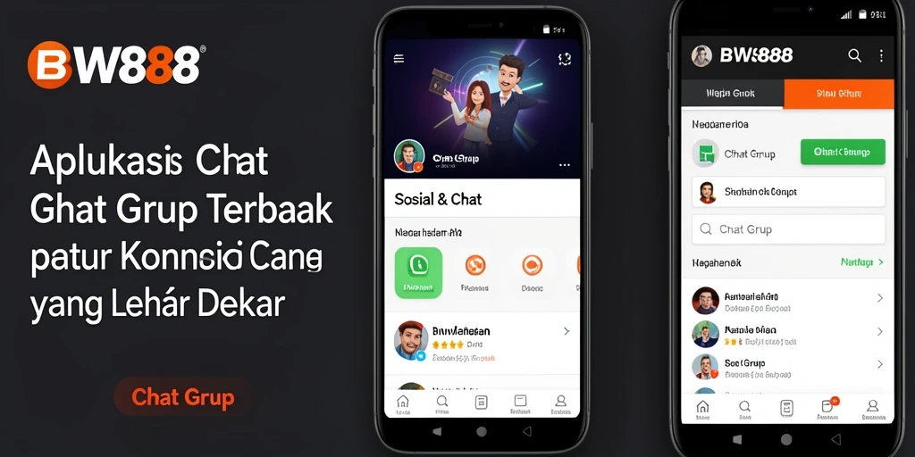 Tampilan antarmuka BW888 yang sederhana dan fungsional.