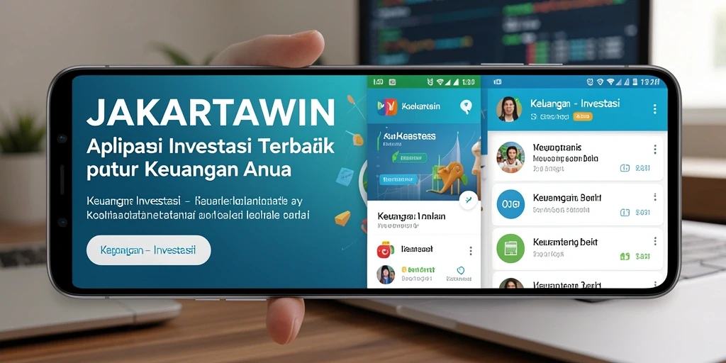 Tampilan antarmuka aplikasi JAKARTAWIN yang ramah pengguna dan informatif.